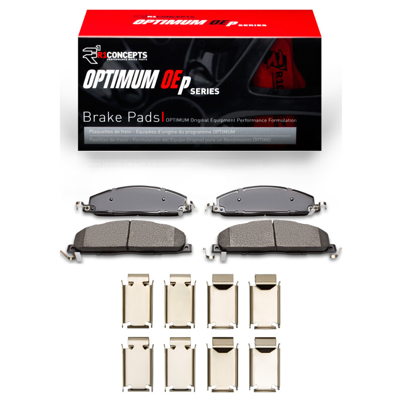 Dodge Ram 3500 Brake Pads - Rear - R1 Concepts - Optimum OE - `09-`18